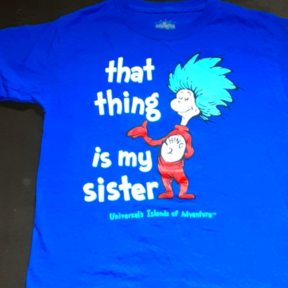 Dr.Suess Thing T-shirt universal studios
